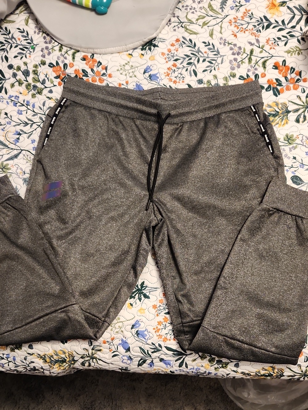 Hurley Men's Gray Heather Jogger Sweatpants